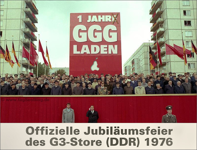 G3-Store (GGG-Laden) - einjähriges Jubiläum G3-Store (GGG-Laden) - einjähriges Jubiläum
