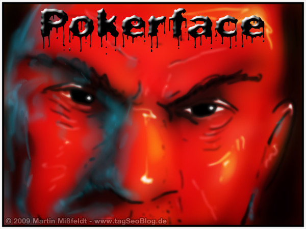 Pokerface Bild - Cool und abgezockt