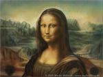 Mona Lisa - digitale Malerei