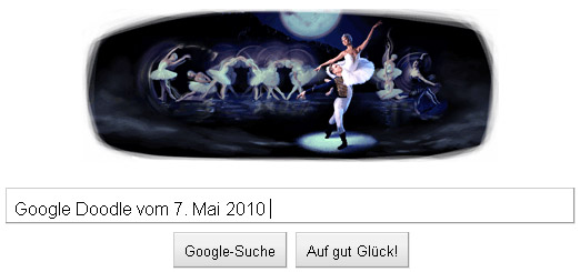 Google Doodle Tschaikowski