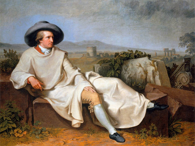 Goethe in Italien (von Johann Heinrich Wilhelm Tischbein)