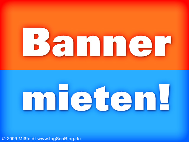 Blog-Werbebanner mieten