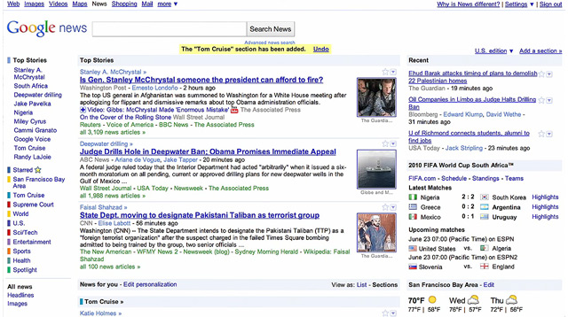 Google News Update mit neuen features