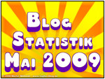 Blogstatistik Mai 2009