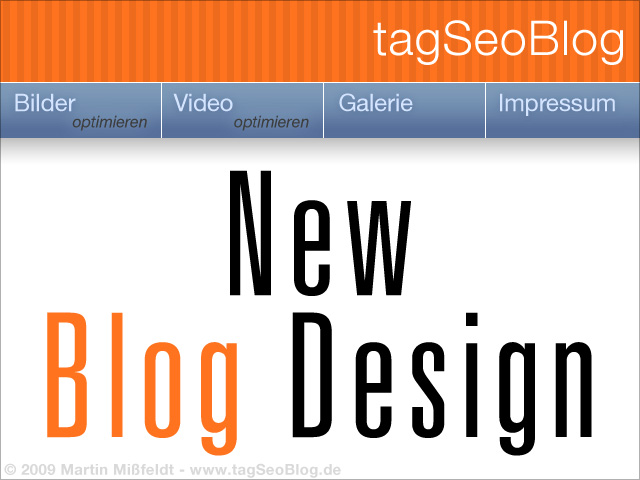 New Blogdesign