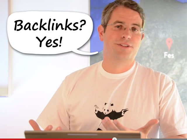 Backlinks sind wichtig! sagt Matt Cutts