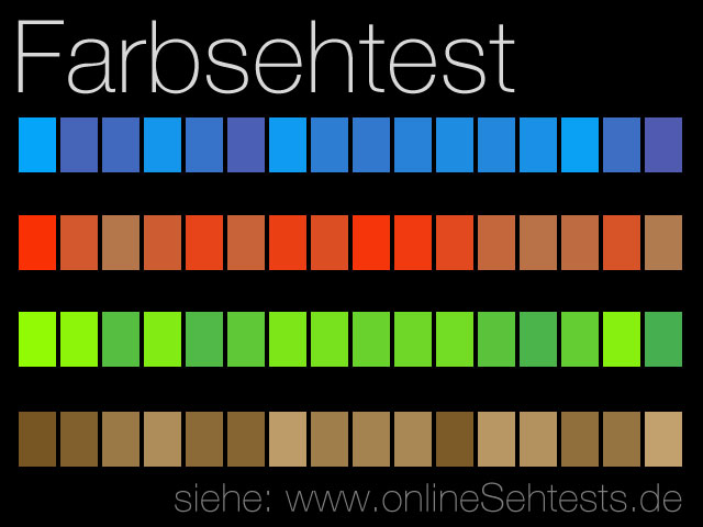 Farbsehtest