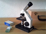 Mikroskop von meinem Sohn