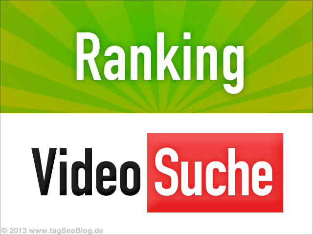 Rankings der Videosuche
